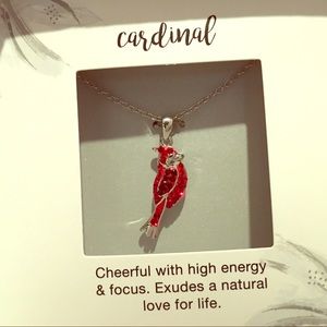 Cardinal necklace